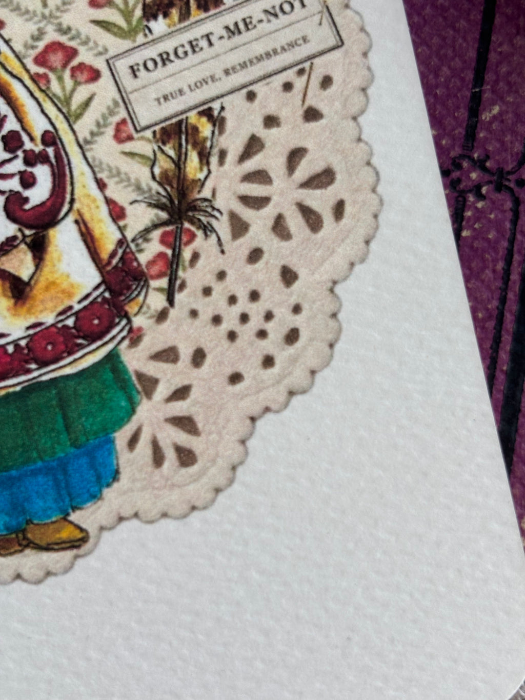 Illustrations la sorcière folklorique - Forget me not