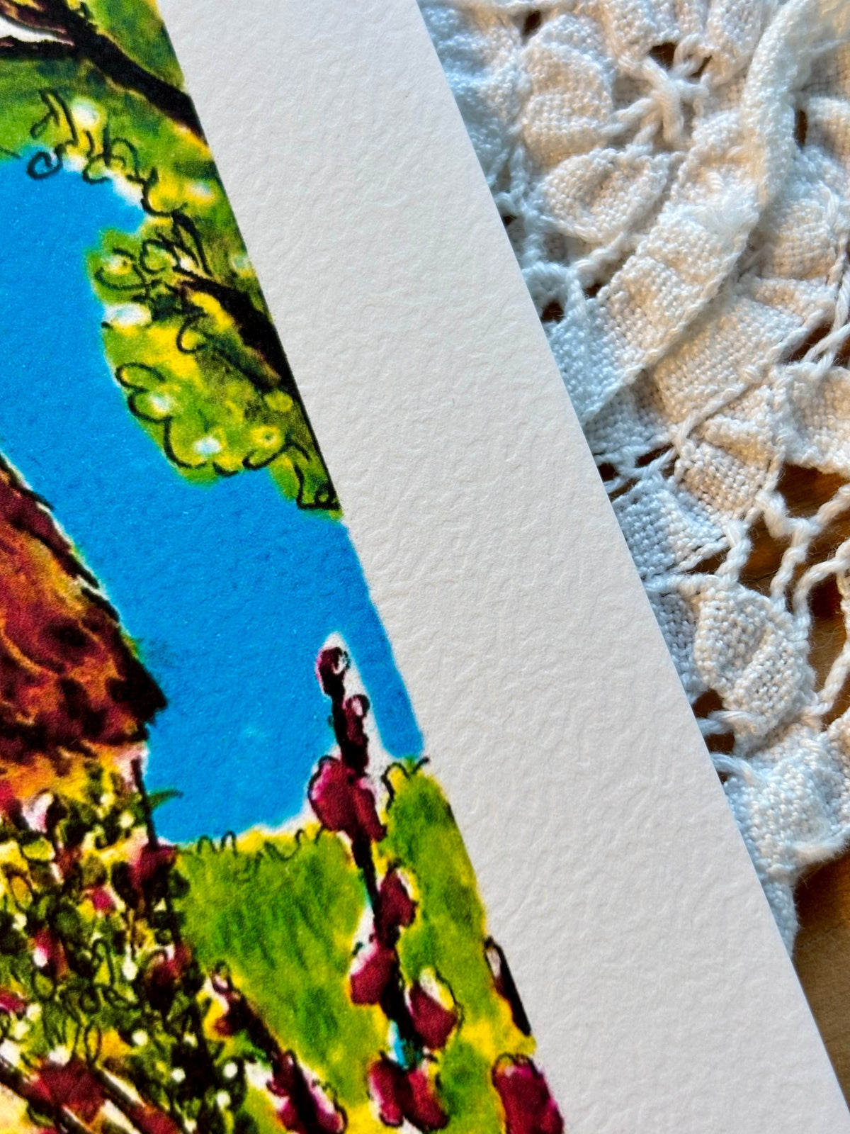 Illustration le cottage de printemps