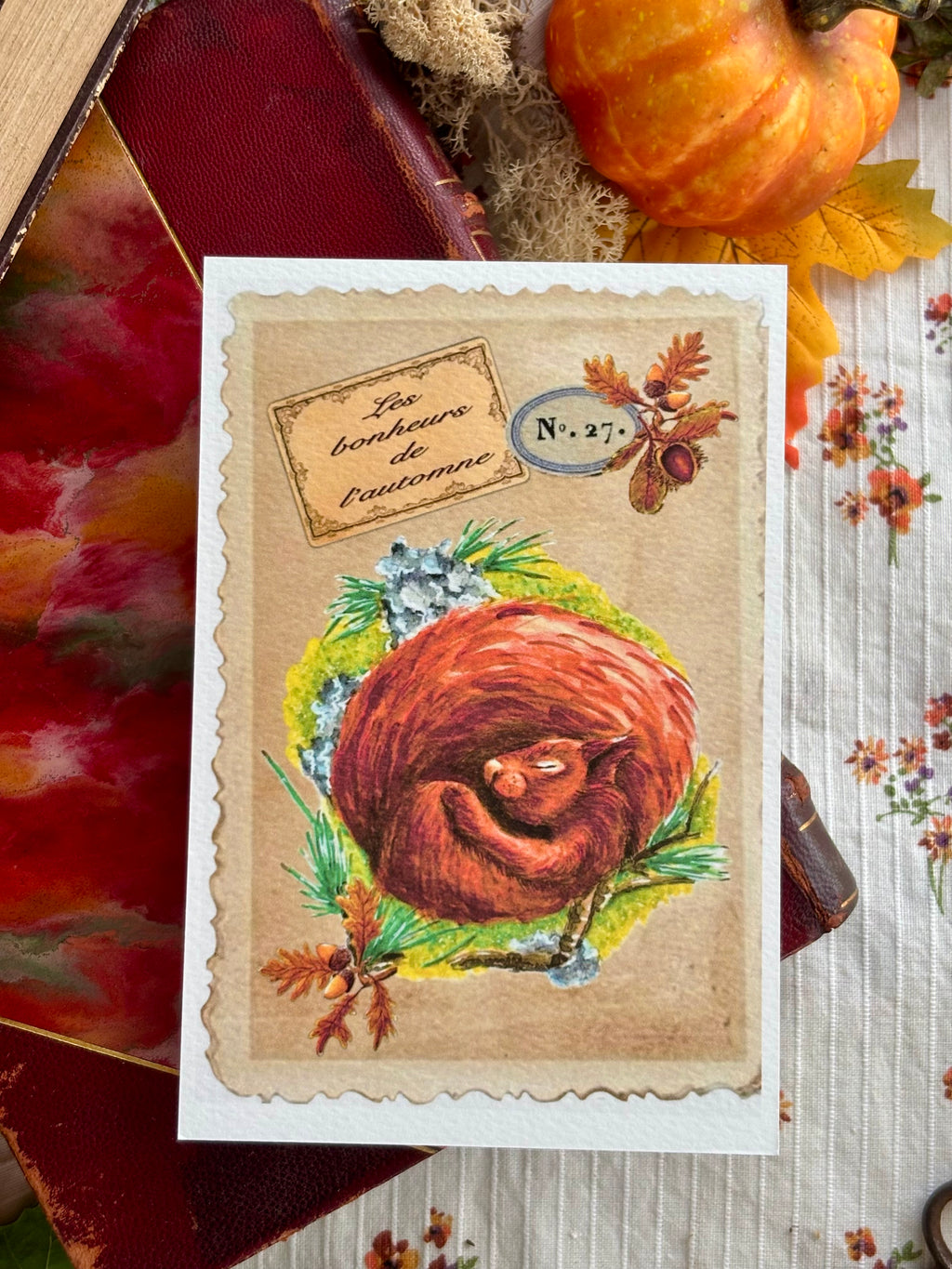 Cartes postal les Bonheur de l’automne
