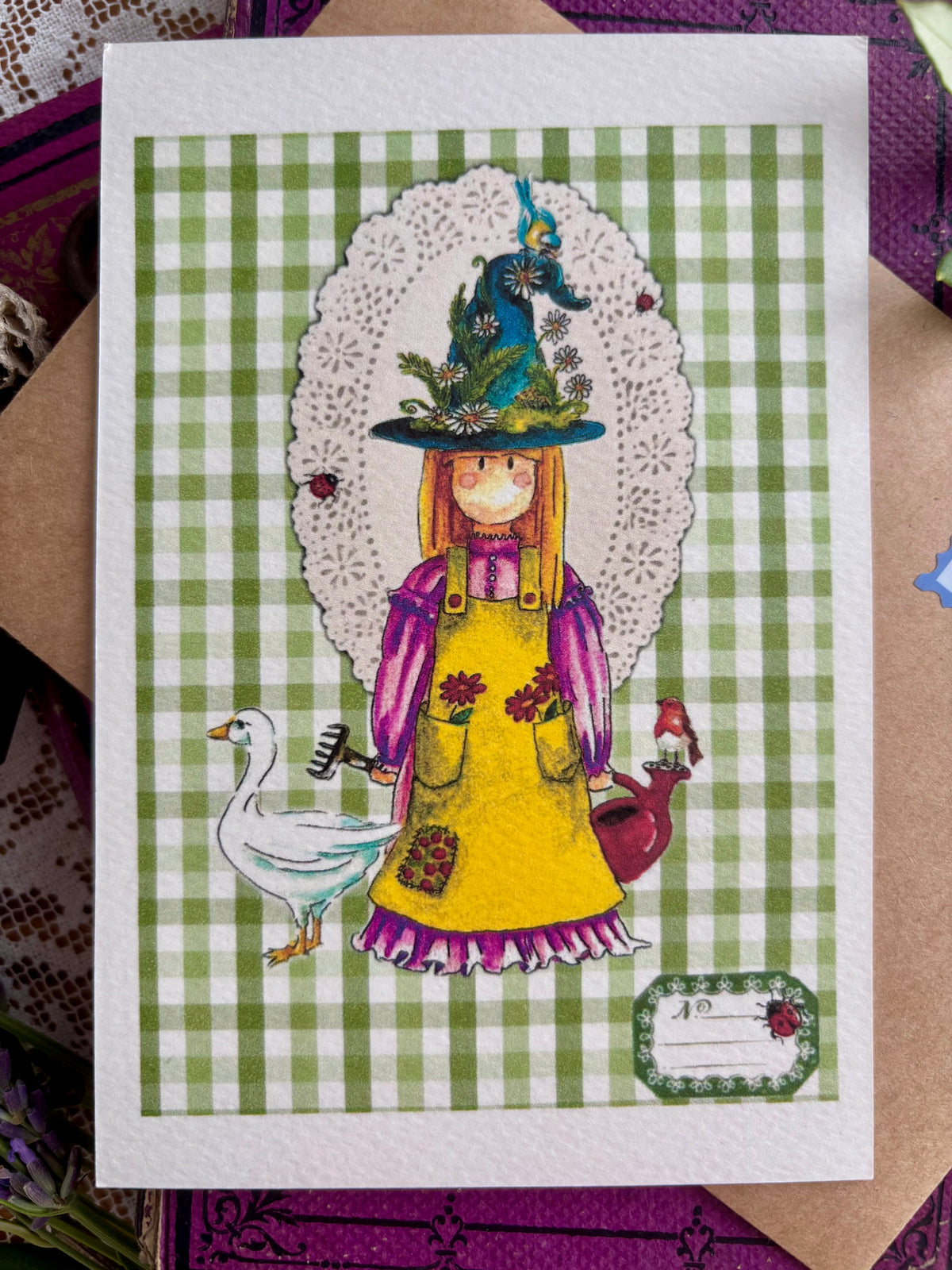 Illustration une journée de jardinage