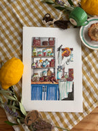 Illustrations cuisine de sorcière  d’été