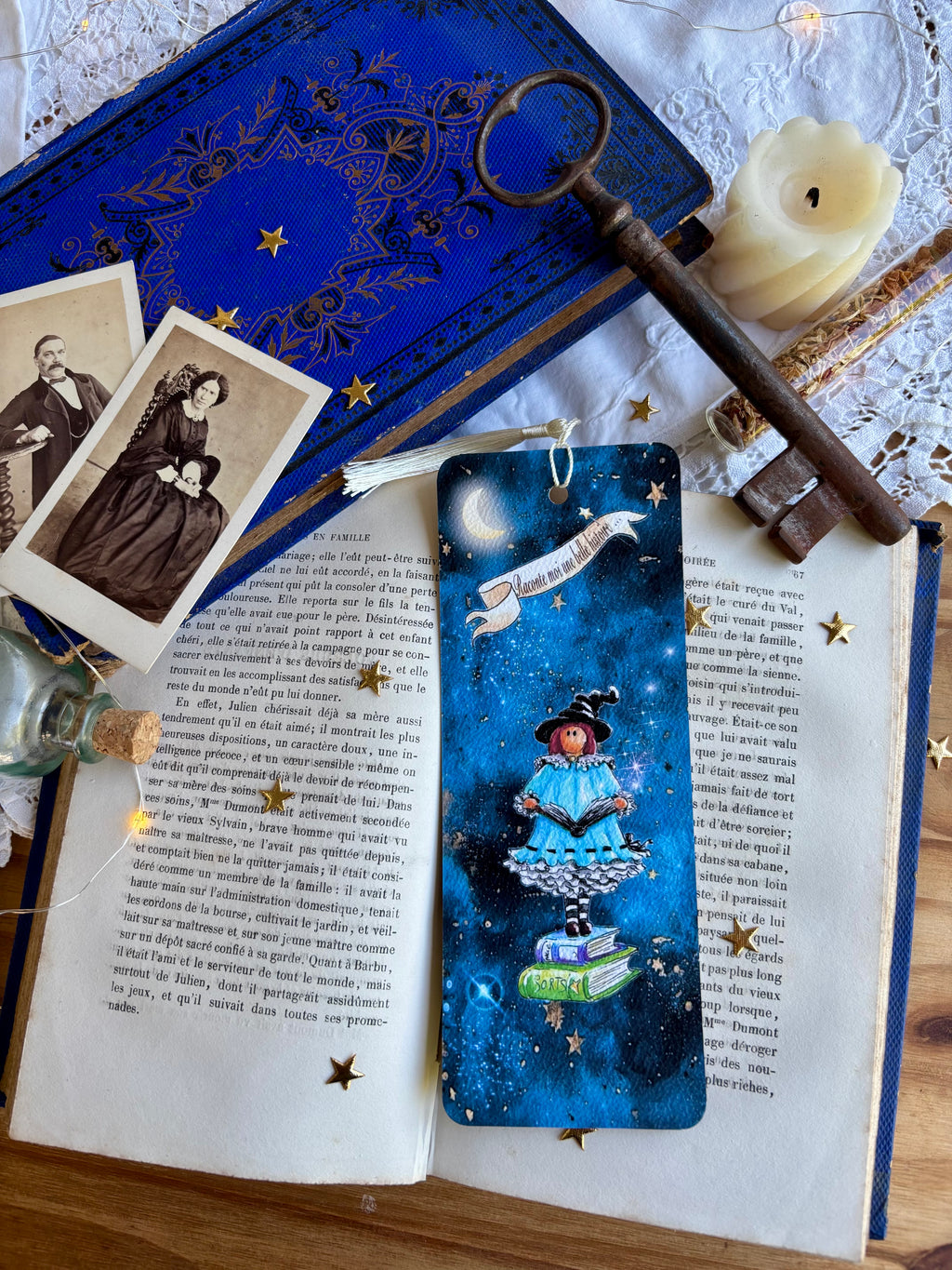 Marque page « Raconte moi une belle histoire »