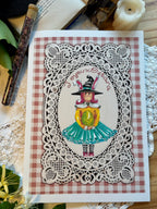 Illustration joyeux Ostera