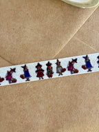 Washi tape Petite sorcière aux citrouilles