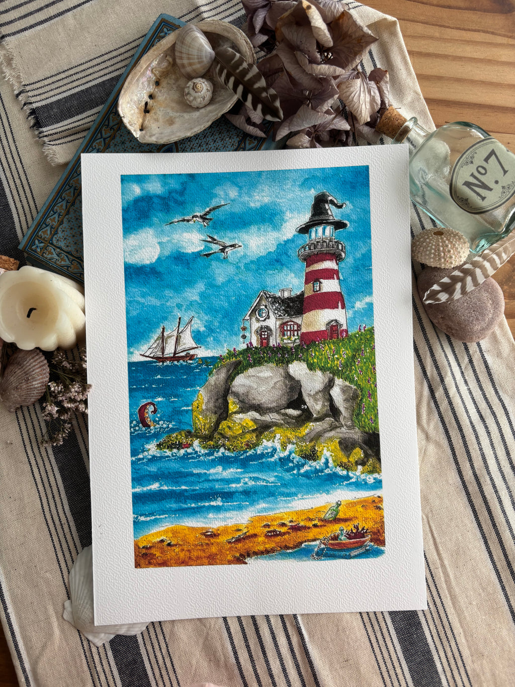 Illustration Le phare magique