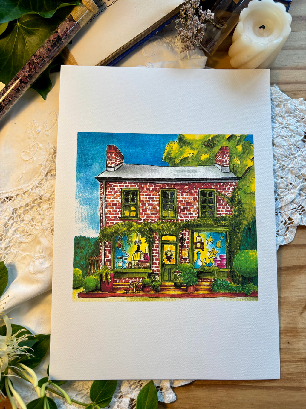 Illustration la petite boutique de magie