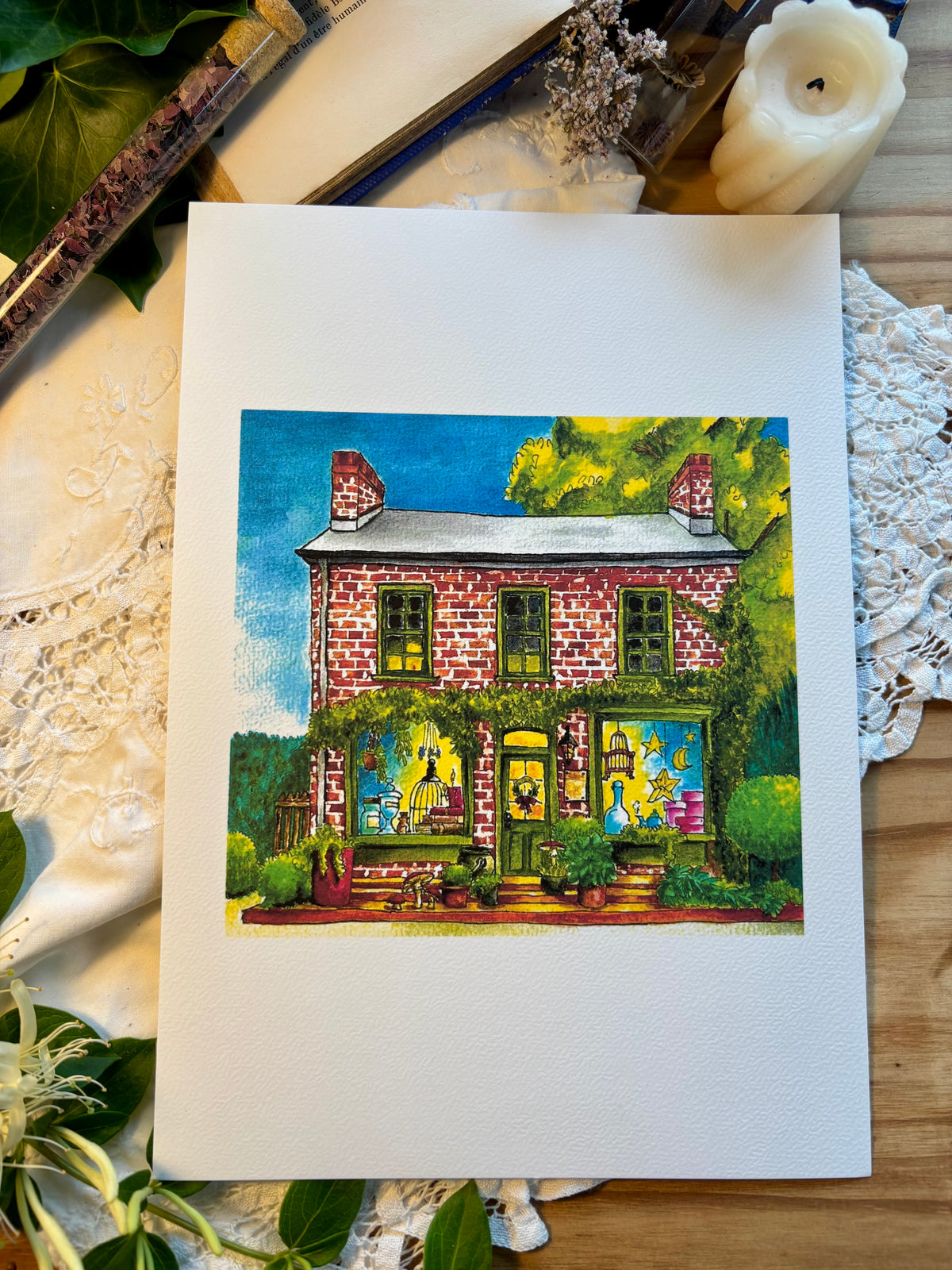 Illustration la petite boutique de magie