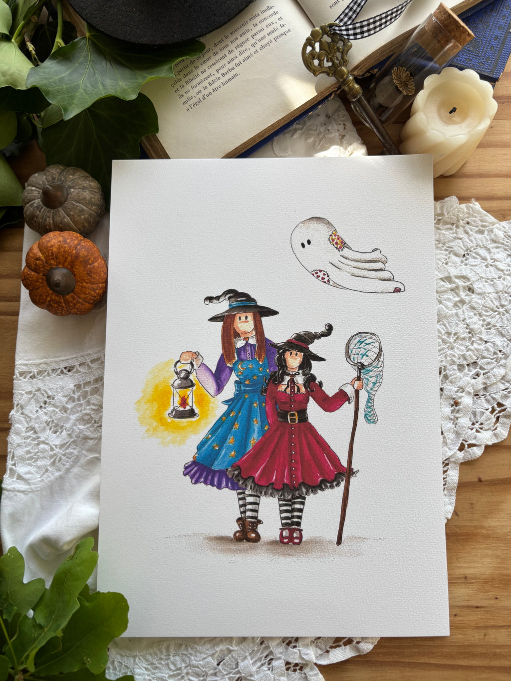 Illustration La chasse aux fantômes