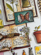 Illustration le bureau de la sorcière de printemps