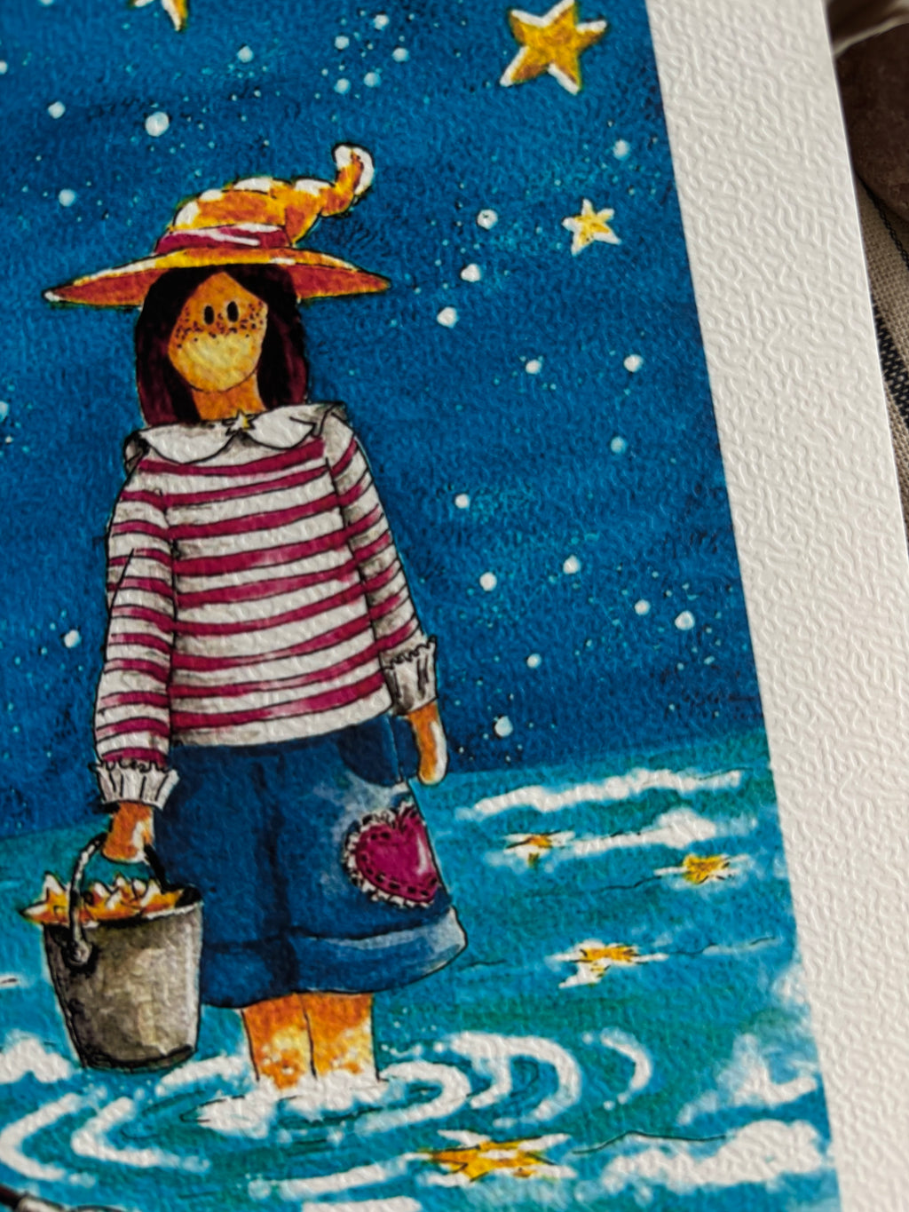 Illustration La pêche aux étoiles