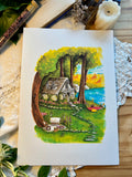 Illustration le cottage d’été