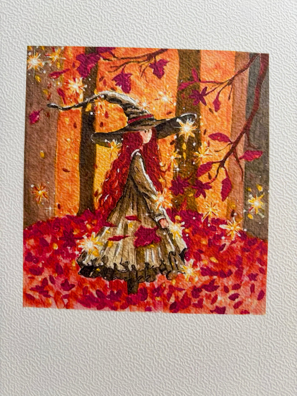 La sorcière de la forêt d’automne
