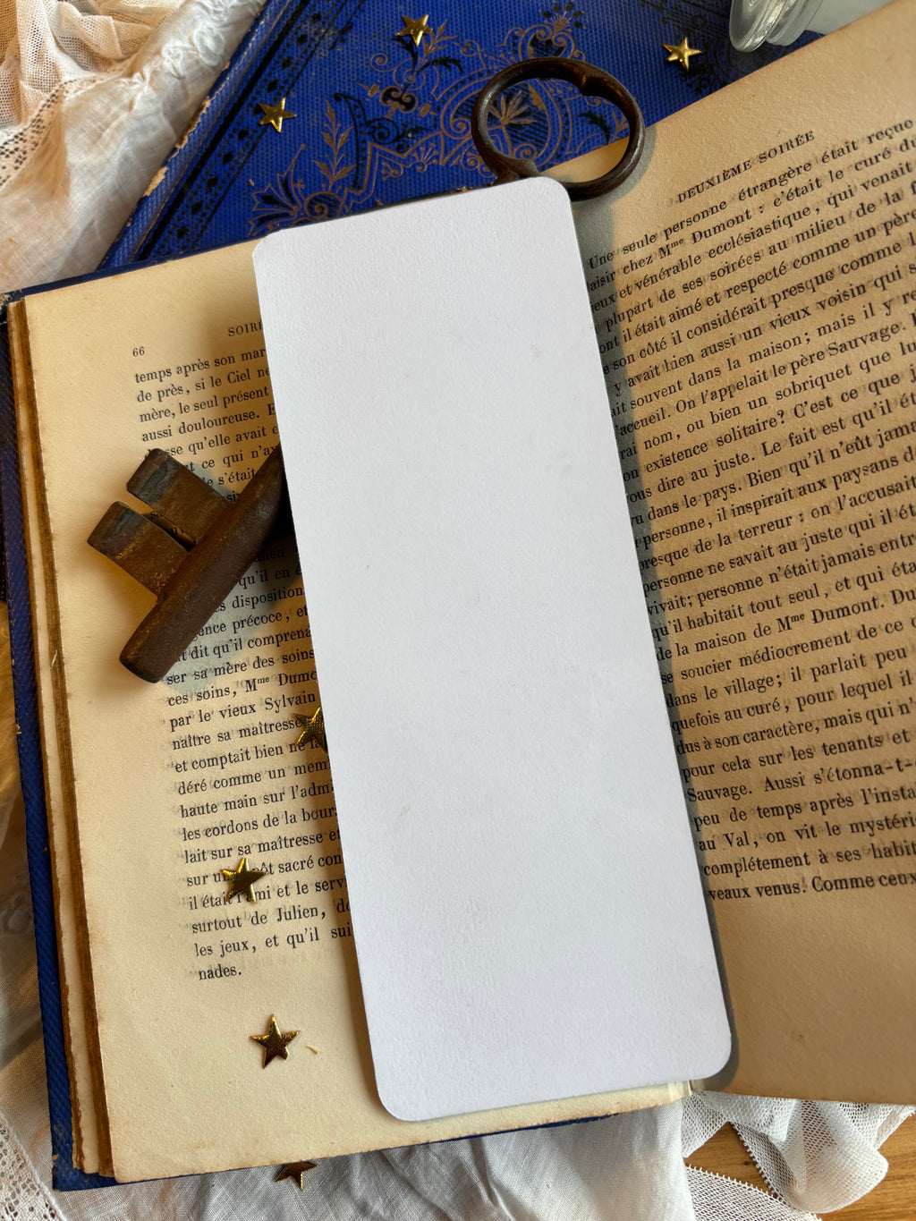 Marque-page illustré plastifié — Raconte moi une belle histoire 📚✨