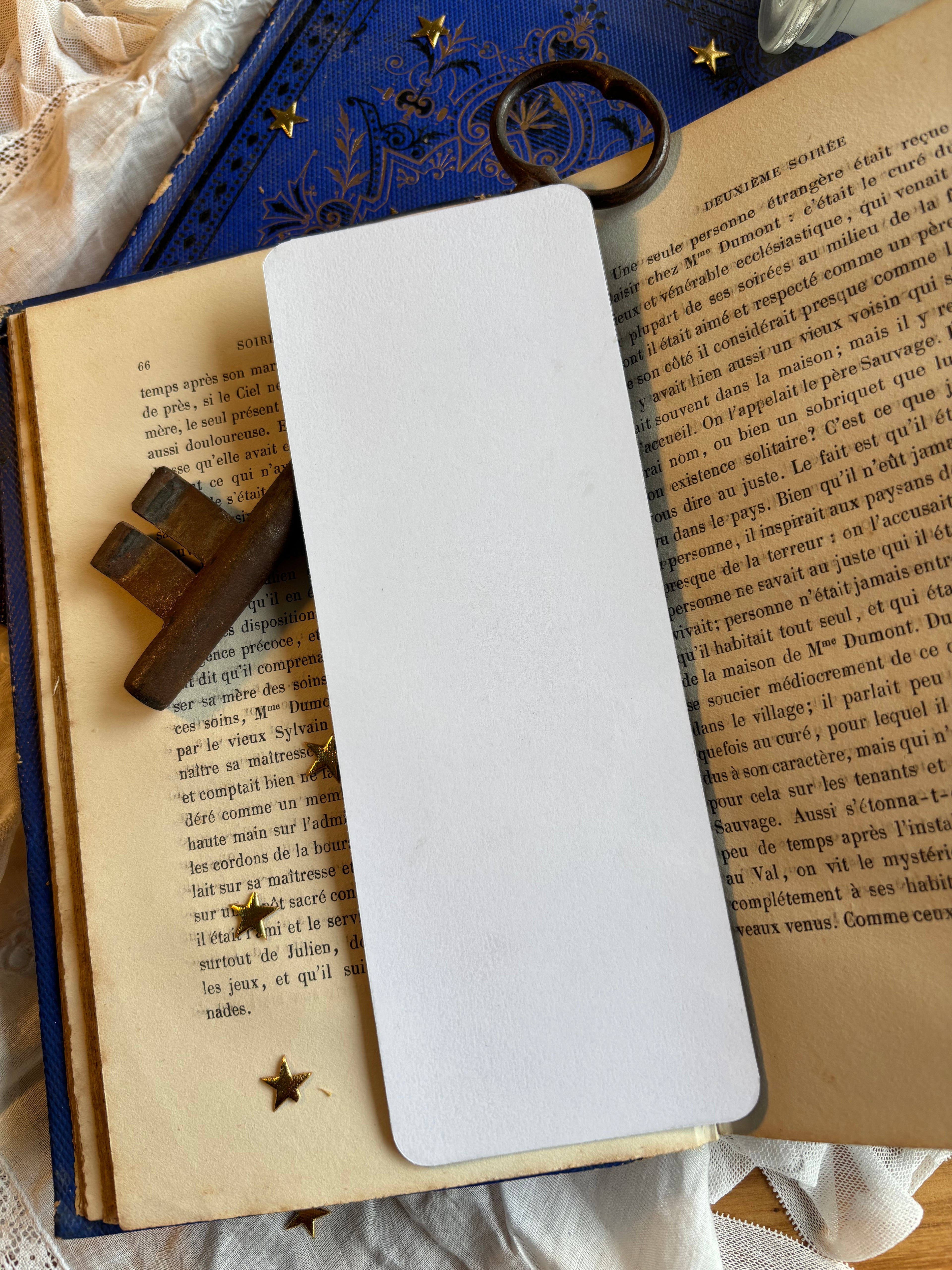 Marque-page illustré plastifié — Raconte moi une belle histoire 📚✨
